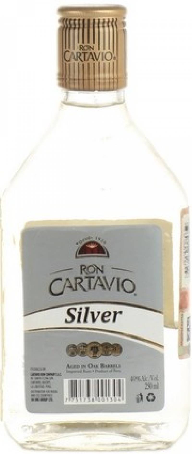 Ром &quot;Cartavio&quot; Silver, 0.25 л / &quot;Картавио&quot; Сильвер
