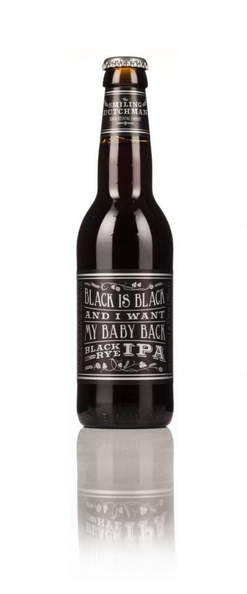 Пиво &quot;Black is Black My Baby Back Rye IPA&quot; 0,33 л.