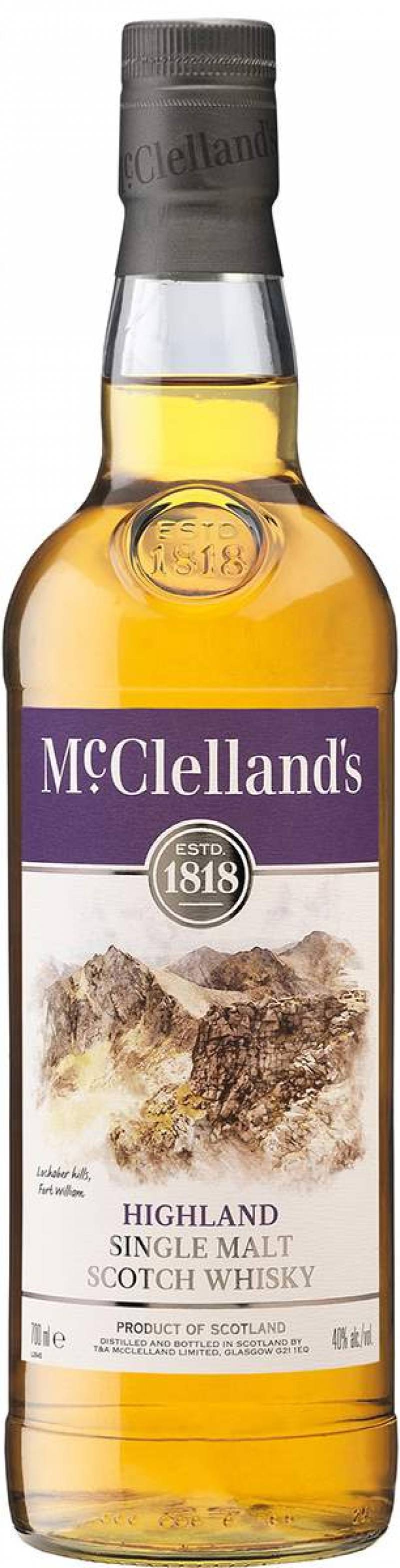 Виски МакЛелэндс  Хайленд  &quot;McClellands Highland &quot;