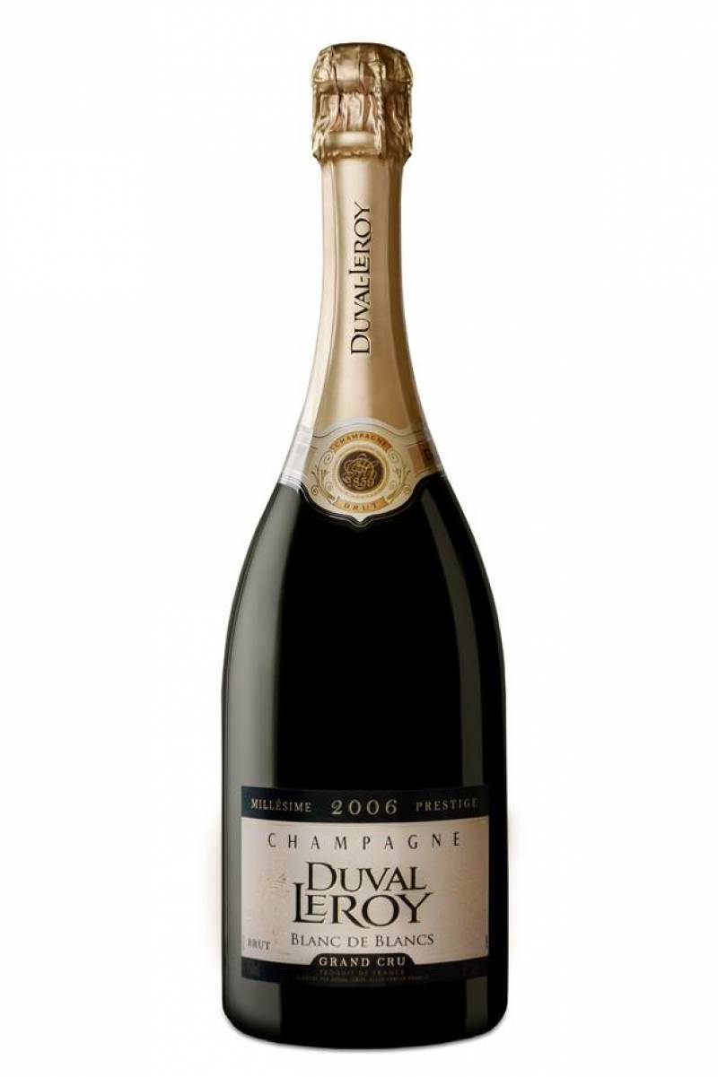 Шампанское Дюваль-Лерой Блан де Блан Винтаж 2006 г. Марочный 0,75 л. &quot; Duval-Leroy Blanc de Blancs Vintage 2006 Grand Cru &quot;