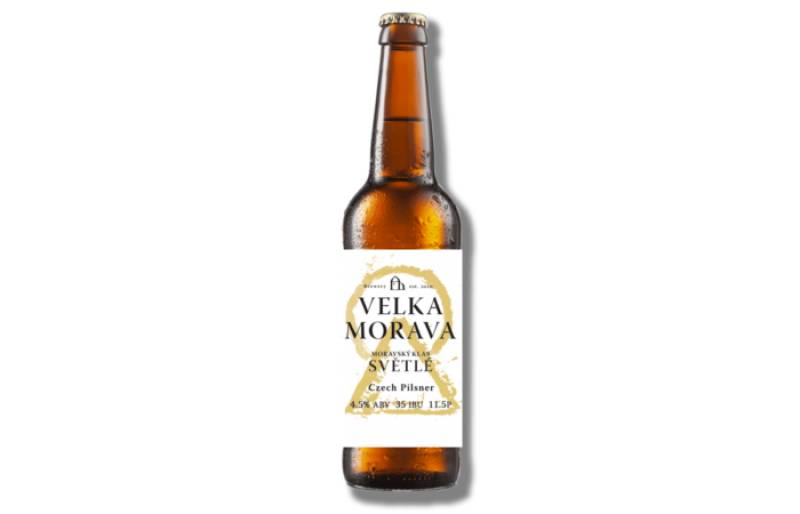 Пиво  &quot;Moravský Klas Světlé &quot; 0.5 л.