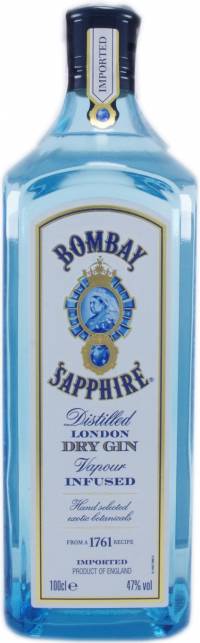 Джин "Bombay Sapphire", 1 л. / "Бомбей Сапфир", 1 л.
