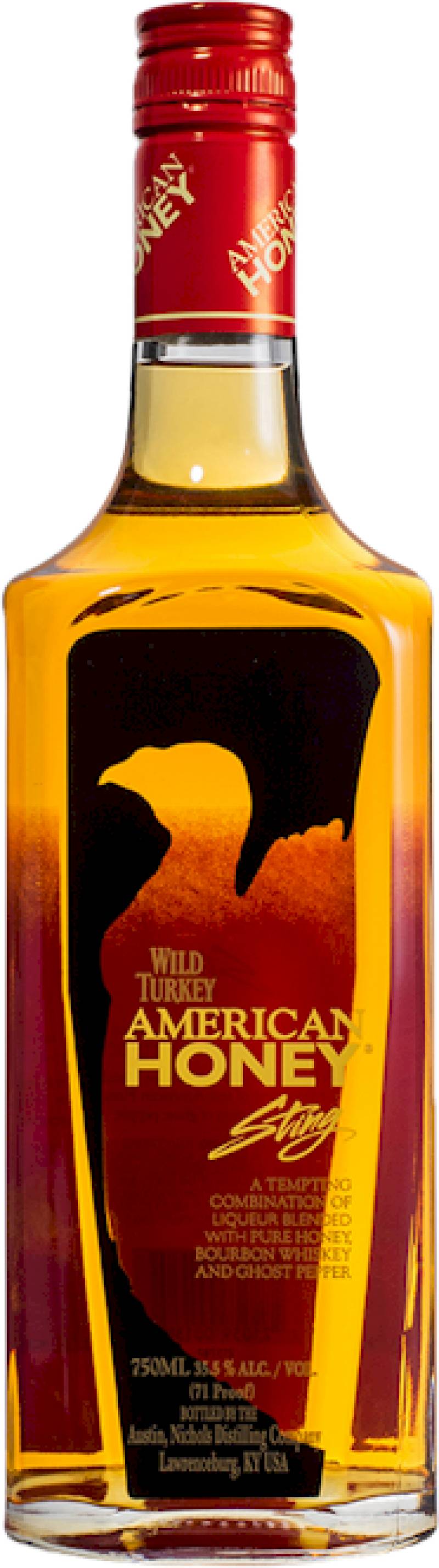 Виски Уайлд Тёки Американ Хани Стинг 0,75 л.  &quot; Wild Turkey American Honey Sting Whisky &quot;