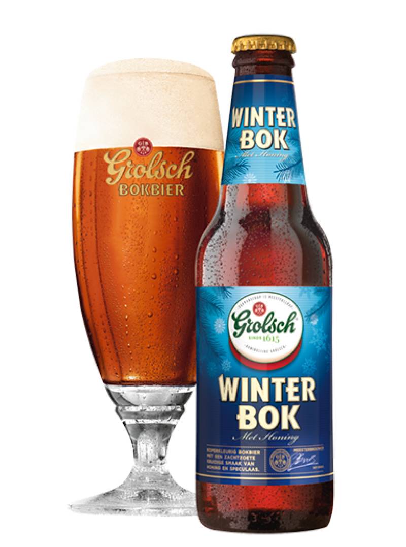 Пиво Гролш Винтер Бок  0,3 л. &quot; Grolsch Winter Bok &quot;