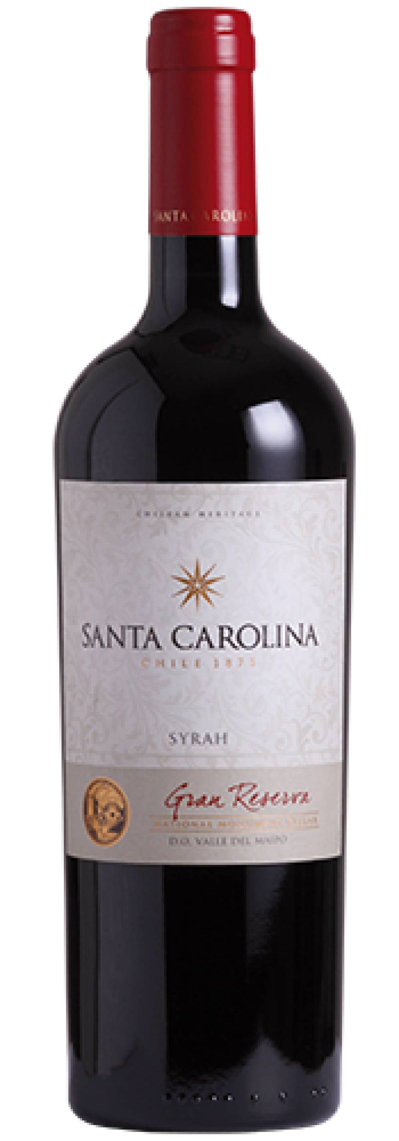 Вино Santa Carolina, &quot;Gran Reserva&quot; Syrah, 2012 / Санта Каролина, &quot;Гран Ресерва&quot; Сира