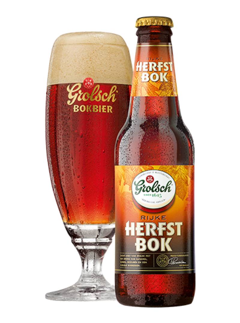Пиво Гролш Рейке Херст Бок  0,5 л. &quot; Grolsch Rijke Herfst Bok &quot;