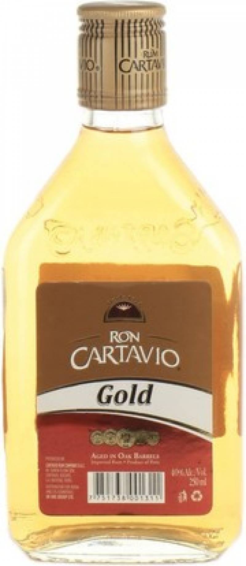 Ром &quot;Cartavio&quot; Gold, 0,25 л / &quot;Картавио&quot; Голд