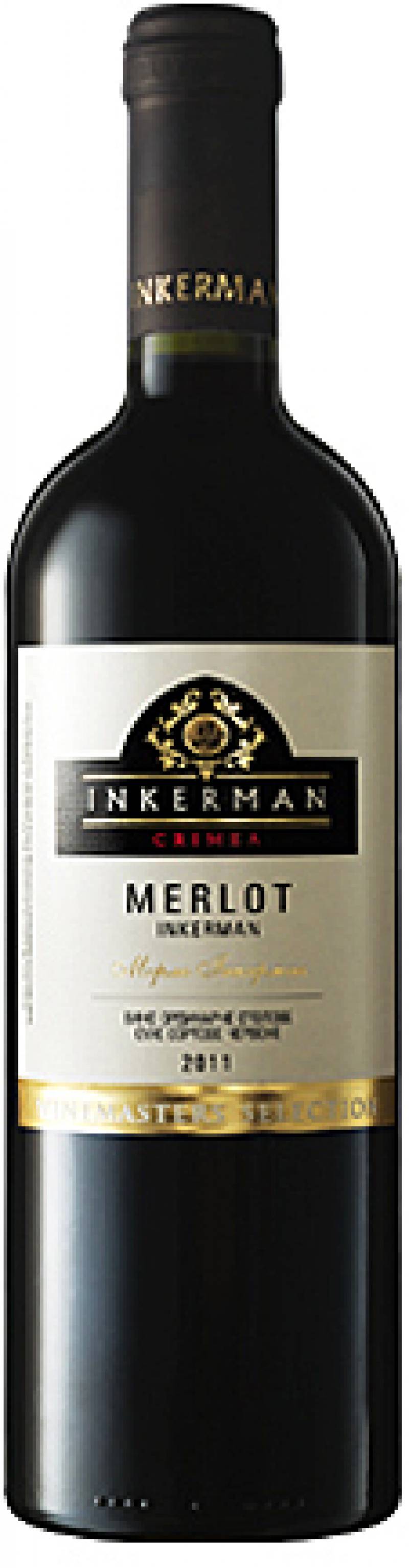 Вино Мерло Инкерман 0,75 л. Merlot Inkerman 0,75 L.
