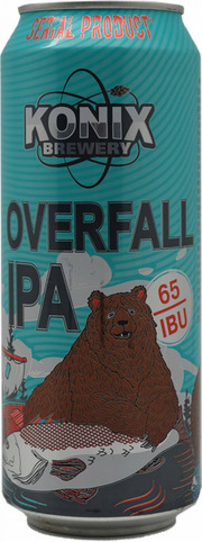 Пиво Оверфолл в ж/б &quot;Overfall IPA &quot;