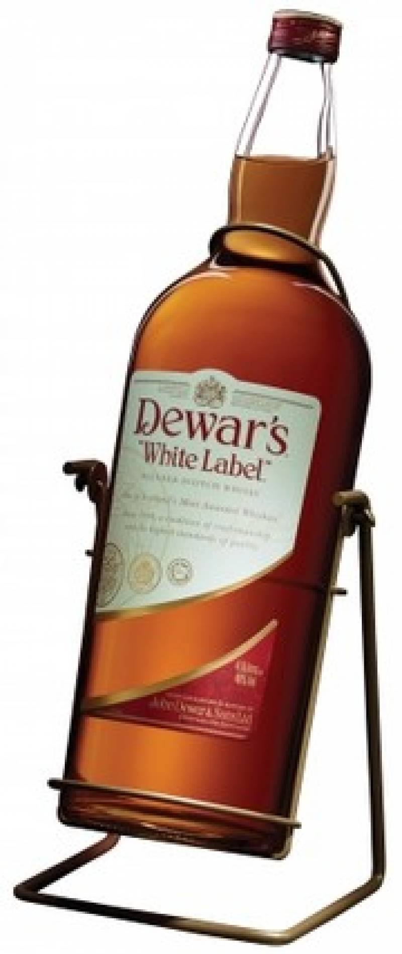 Виски Dewar&#039;s &quot;White Label&quot;, with cradle, 4.5 л / Дьюарс &quot;Вайт Лэйбл&quot;, на качелях
