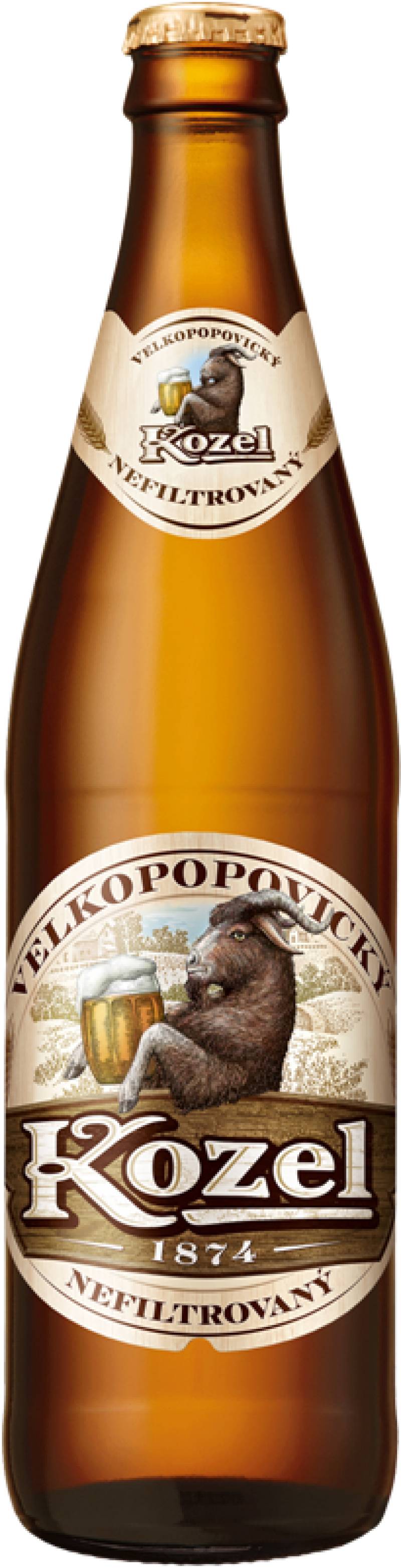 Пиво Велкопоповицкий Козел (нефильтрованное) 0,5 л. (Россия) &quot; Velkopopovicky Kozel  &quot;